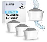 PearlCo Protect+ unimax - per Acqua Dura - Confezione 3 filtri per Aqua (Compatibile Brita® Maxtra®)