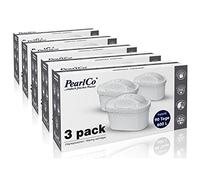 PearlCo unimax - Confezione 15 filtri per Aqua (Compatibile Brita® Maxtra®)