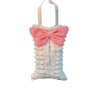 Pearls Puff Grid - Porta torre di carta per auto, in stile ragazza