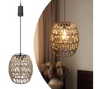 pearlstar Lampada a sospensione con batteria, con timer da 6 ore, per interni ed esterni, lampada da soffitto sospesa, per patio, bar, giardino, terrazza, soggiorno, camera da letto (HDC921)