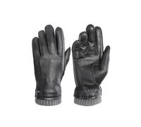 PEARLWOOD Guanto da uomo WILSON in pelle di pecora, Nero (200), M (9.0)
