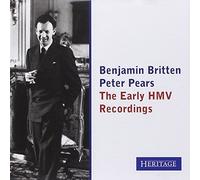 Benjamin Britten Benjamin Britten/Peter Pears: The Early HMV Recordings (CD)