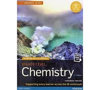 Pearson Baccalaureate Chemistry Higher Level 2nd edition print and online edition for the IB Diploma (Pearson International Baccalaureate Diploma: International Editions) by Catrin Brown;Mike Ford(2014-04-24)