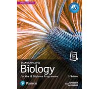 Pearson Biology for the IB Diploma Standard Level