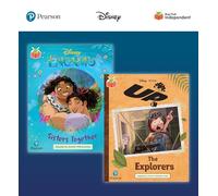 Pearson Bug Club Disney Year 2 Pack E, including Gold and Lime book band readers; Encanto: Sisters Together, Up! The Explorers