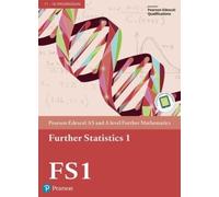 Pearson Edexcel AS and A level Further Mathematics Further Statistics 1 Textbook + e-book