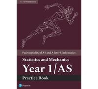 Pearson Edexcel AS and A level Mathematics Statistics and Mechanics (Tascabile)