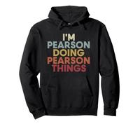 Pearson Name Pearson Personalized Name First Given Felpa con Cappuccio
