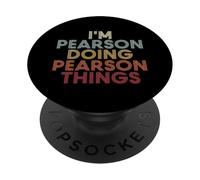Pearson Name Pearson Personalized Name First Given PopSockets PopGrip Adesivo