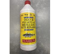 PEARSON OLIO DI FEGATO DI MERLUZZO DA LT 1 USO ZOOTECNICO X CAVALLI,CANI,GATTI
