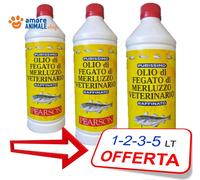 Pearson - Purissimo Olio Di Fegato di Merluzzo 1 LT - Per Uso Veterinario