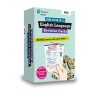 Pearson REVISE AQA GCSE (9-1) English Language Revision Ca (Mixed Media Product)