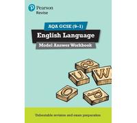 Pearson REVISE AQA GCSE English Language Model Answers Workbook - 20 (Tascabile)