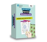 Pearson REVISE AQA GCSE Spanish Revision Cards (with free (Mixed Media Product)