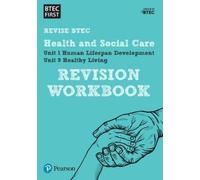 Pearson REVISE BTEC First in Health and Social Care Revision Workboo (Tascabile)