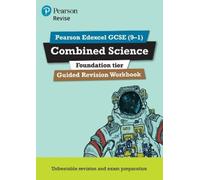 Pearson REVISE Edexcel GCSE (9-1) Combined Science Foundation Guided (Tascabile)