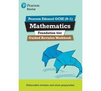 Pearson REVISE Edexcel GCSE Maths Foundation Guided Revision Workboo (Tascabile)