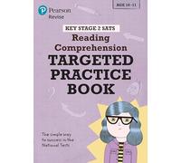 Pearson REVISE Key Stage 2 SATs English Reading Comprehension - Targeted Practice for the 2025 and 2026 exams