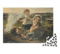 Peasant Bambini Puzzle 1000Pezzi Riciclato Materiale Oil Painting Puzzles for Elderly Puzzle Gioco Accessori Interessante Famiglia Gioco Accessori for Adultoi 70x50cm/1000pcs