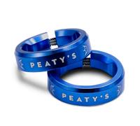 Peaty’s Collarino per manopole Monarch - Blu Taglia unica / Blu