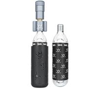 Gonfiatore di pneumatici co2 grigio holeshot di peaty s 2 cartucce di co2 16g