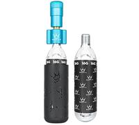 Gonfiatore co2 peaty s holeshot road gravel turchese 2 cartucce co2 16g