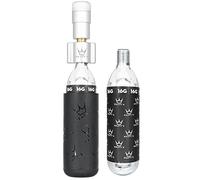 Peaty's Holeshot Kit Gonfiaggio con Bomboletta CO2 per Bici - Pompa CO2 Bici con Design Lineare Compatto, 2 Cartucce 16 g e Manicotto di Protezione Antigelo, Per Bici da Strada e Gravel - Argento