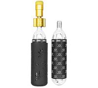 Peaty's Holeshot Kit Gonfiaggio con Bomboletta CO2 per Bici - Pompa CO2 Bici con Design Lineare Compatto, 2 Cartucce 25 g e Manicotto di Protezione Antigelo, Per Bici da Strada e MTB - Oro