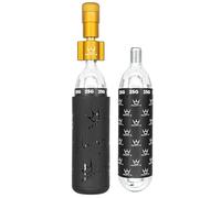 Peaty's Holeshot Kit Gonfiaggio con Bomboletta CO2 per Bici - Pompa CO2 Bici con Design Lineare Compatto, 2 Cartucce 25 g e Manicotto di Protezione Antigelo, Per Bici da Strada e MTB - Bourbon