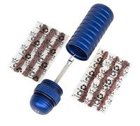 Peaty's Kit Riparazione Tubeless MTB con Forcella Singola - Tappatore Pratico per Forature Pneumatici Bici, 3 Connettori da 3 mm e 1,5 mm, Set Completo per Riparazioni Rapide - Marina