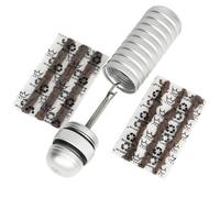 Kit de réparation tubeless /insert meches Peaty's Holeshot Gris 65x19 mm