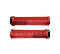 Peaty's Manopole Monarch Knurl Thin – Mescola morbida 20a – 138 mm Rosso