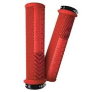 Peaty's Monarch Grips - Manopole arancione/zigrinate/sottili, controllo corsa, r