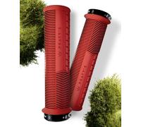 Peaty's Monarch Grips - rosso/fungo/sottile - Trail Comfort, durevole, ergonom