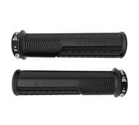 Peaty's Monarch Pro Mountain Bike Impugnature - Knurl per Controllo di Precisione, Dual Compound con Nucleo Ammortizzante, BMX, E-Bike & MTB - Spesso 32-34mm, Nero