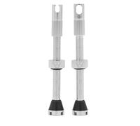 Chris King Peaty´s Tubeless Valves Argento 60 mm Silver