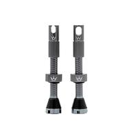 Peaty's X Chris King MK2 Valvole Presta Tubeless Set 42 mm slate (42 mm)