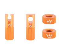 Peaty's x Chris King Tubeless Valve Accessory Kit Mango