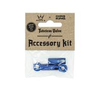 Peaty's x Chris King Tubeless Valve Accessory Kit Navy