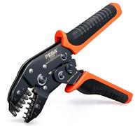 PEBA Pinza crimpatrice 0,03-0,5mm² per connettori a griglia da 2,0-3,0 mm, pinze aperte non isolate per connettori JST-XH/SM/PH/SYP/VH, D upont 2.54mm, Molex, D-Sub, AMP EI, ATX, EPS, PCIE e SATA