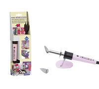 Pebaro 0210 Mini Ferro da Stiro, 2 Ferri da Stiro, Tessuto non tessuto, Toppa termoadesiva, patchwork, Quilt, Fissare Colori Tessuti, Cucito, 30 x 9 x 4,5 cm