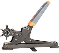 Pebaro 266 - Pinza perforatrice a torretta, 250 mm, modello di supporto, pinza per fori per cinturini, collare per cani, cinture, pelle, carta, tessuto, feltro, plastica, legno, diametro foro