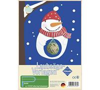 Pebaro 372 / 3S - Laubsägevorlage con Pupazzo Scena