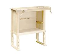 Pebaro 489 - Banco da Lavoro con 2 Porta Attrezzi, Altezza Regolabile - NUOVO