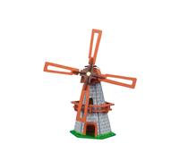 Pebaro 834/1 kit solare in legno mulino a vento, puzzle 3D, kit modello,...