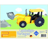 PEBARO Laubsägevorlage Frontlader