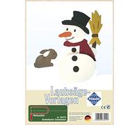 Pebaro - Lavoro di traforo Pupazzo di Neve