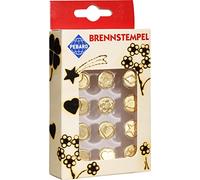 Pebaro - Set stampi per pirografia, 12 pz, Forme Varie