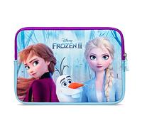 Pebble Gear Forzen 2 Carry Sleeve - Universal neoprene kids carrry bag in Disney Frozen 2-Design, for 7' tablets (Fire 7 Kids Edition, Fire HD 8 case), durable zip, Elsa, Anna, Olaf