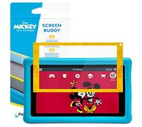Pebble Gear-PG916755M Disney Mickey And Friends-Pellicola Protettiva per Tablet per Bambini da 7", Cartone Animato, Colore Arancione-Giallo, Tabletschutzfolie, PG916755M